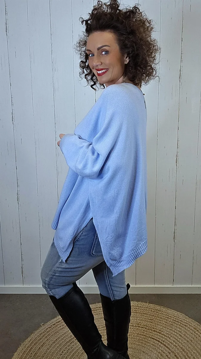 Enya cardigan lys blå - Image 5