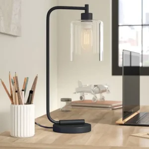 LumeSphere - Stilren Sylindrisk Bordlampe for Et Moderne Hjem