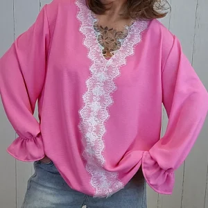 Diana bluse rosa
