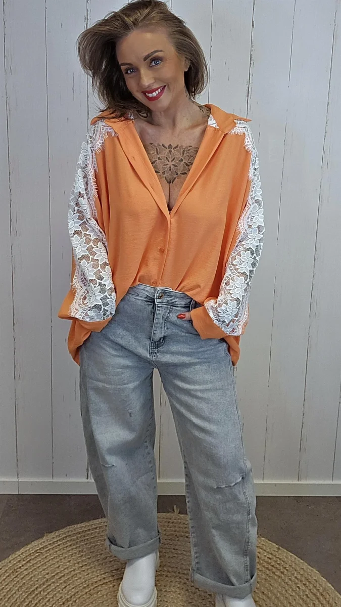 Dominika skjorte orange - Image 5