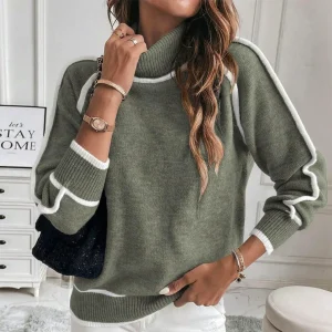 KnitEssence - Elegant Strikket Genser for Hverdagsstil