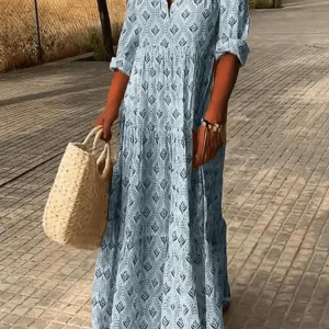 DazzleWear - Elegant Maxikjole for Uimotståelig Stil