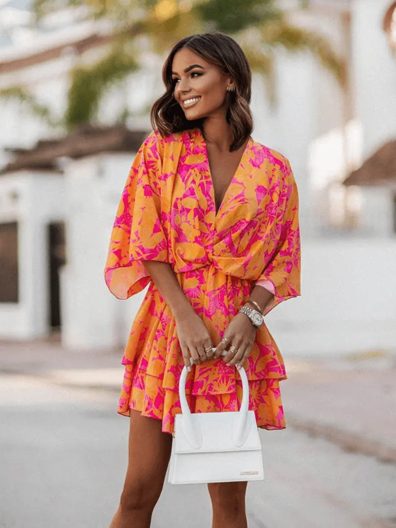 FashionVibe - Stilig Mini Kjole for Trendy Kvelder
