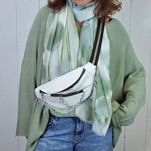 Julia belte veske hvit