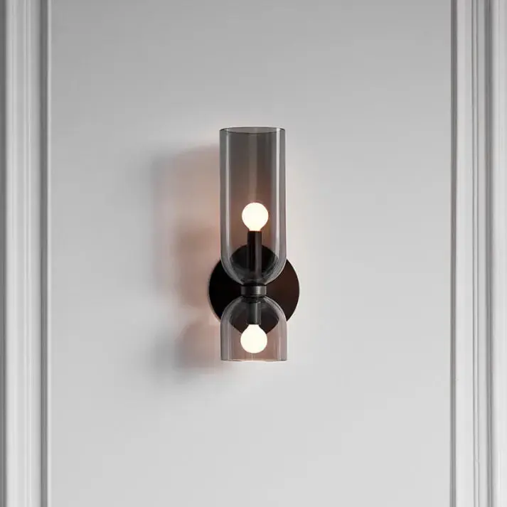 LumoSphere - Stilren Vegglampe med Dobbelt Glasshode for Eleganse - Image 8