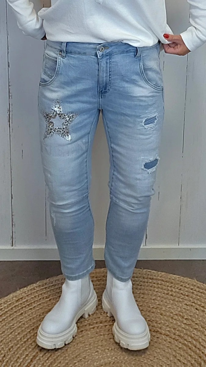 Idun jeans lys denim