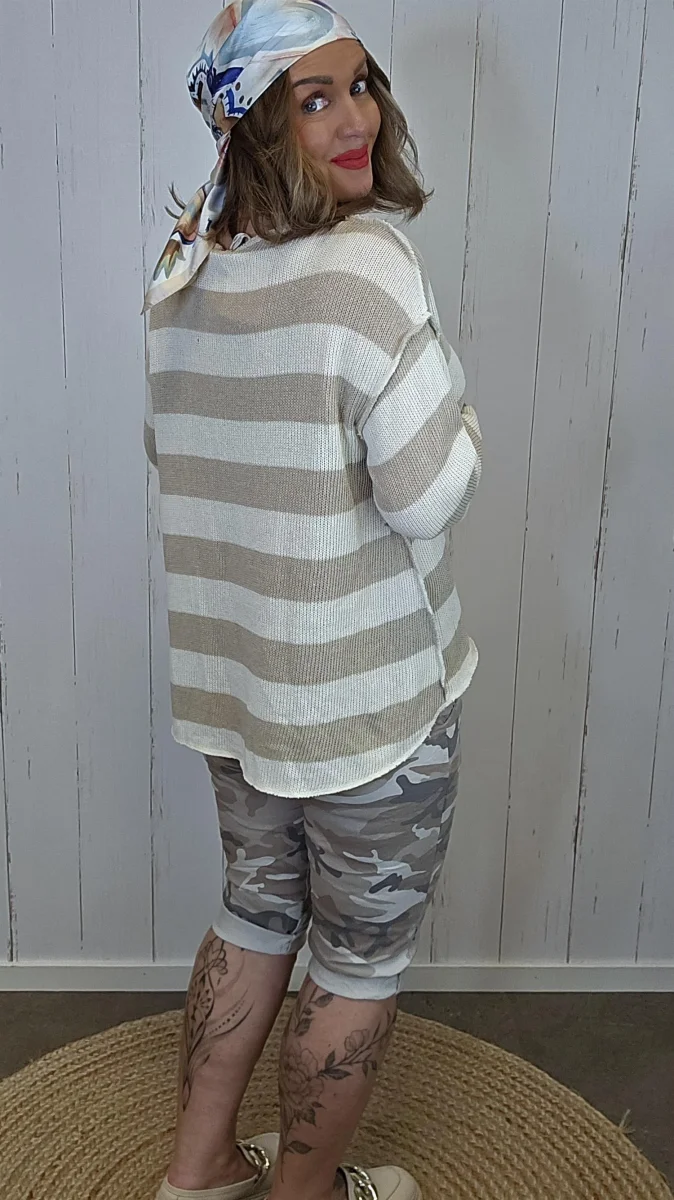 Tiril genser sand - Image 4