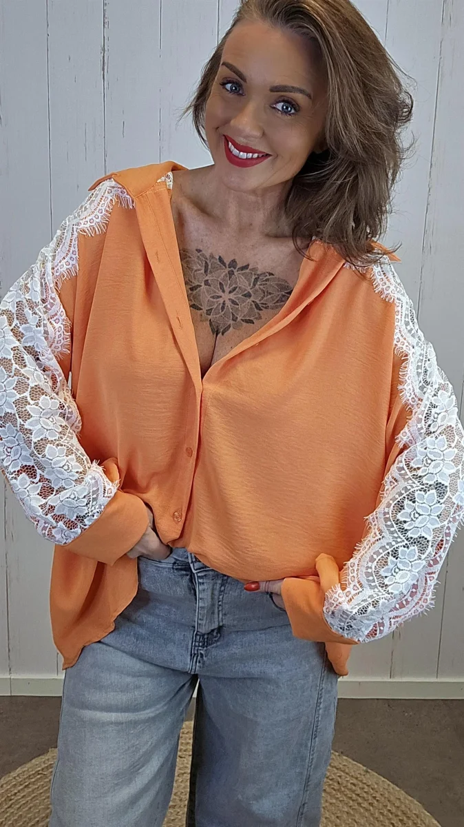 Dominika skjorte orange