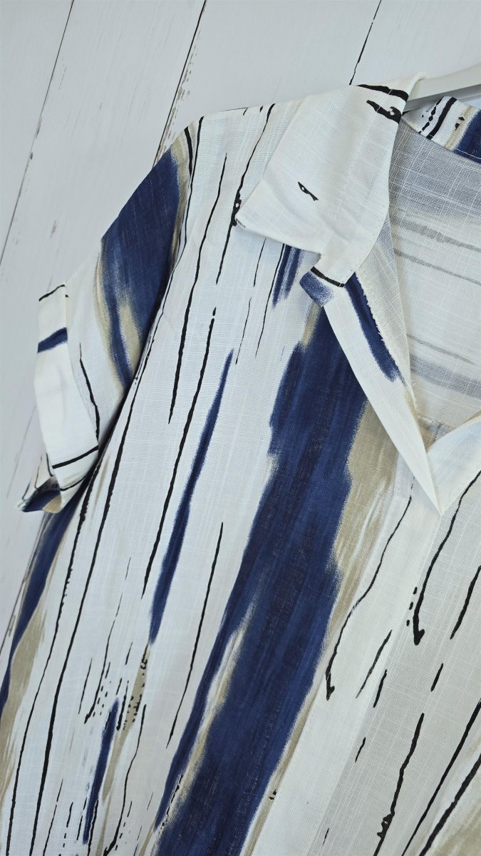 Eirin bluse med abstrakt mønster - Image 4
