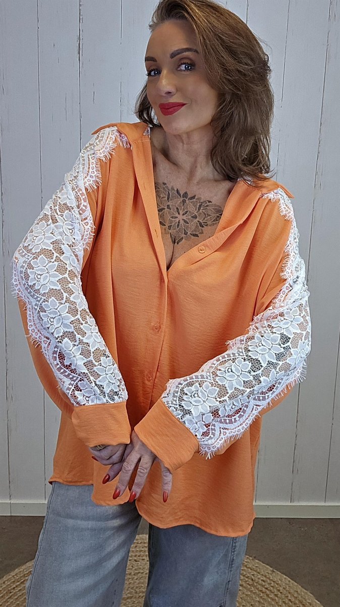 Dominika skjorte orange - Image 4