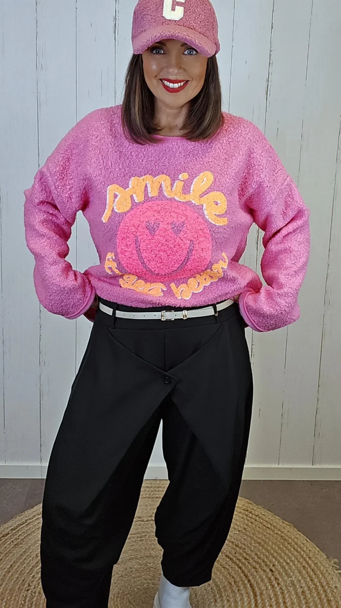 Smile genser rosa - Image 3