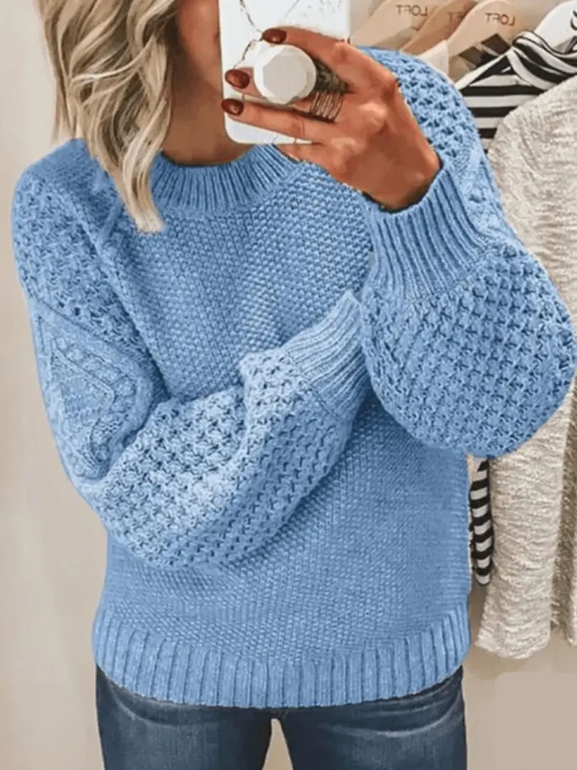 StyleNest - Trendy Stilig Genser for Kvinner Med Fargerik Design - Image 5