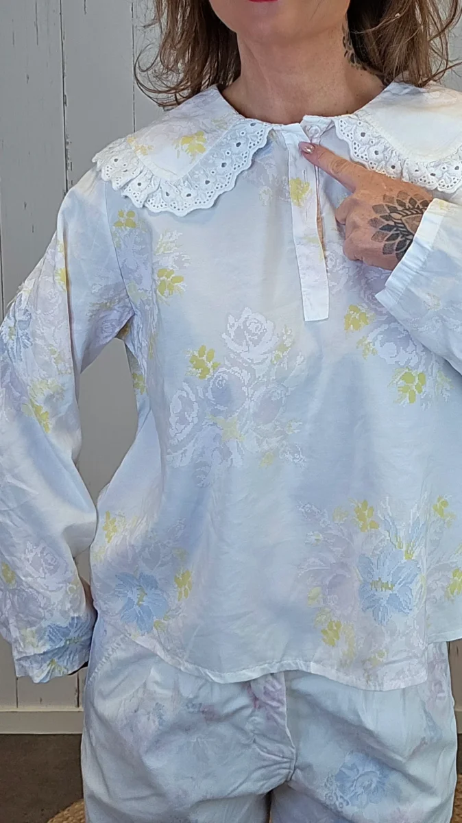 Elise blomsterbluse offwhite - Image 6