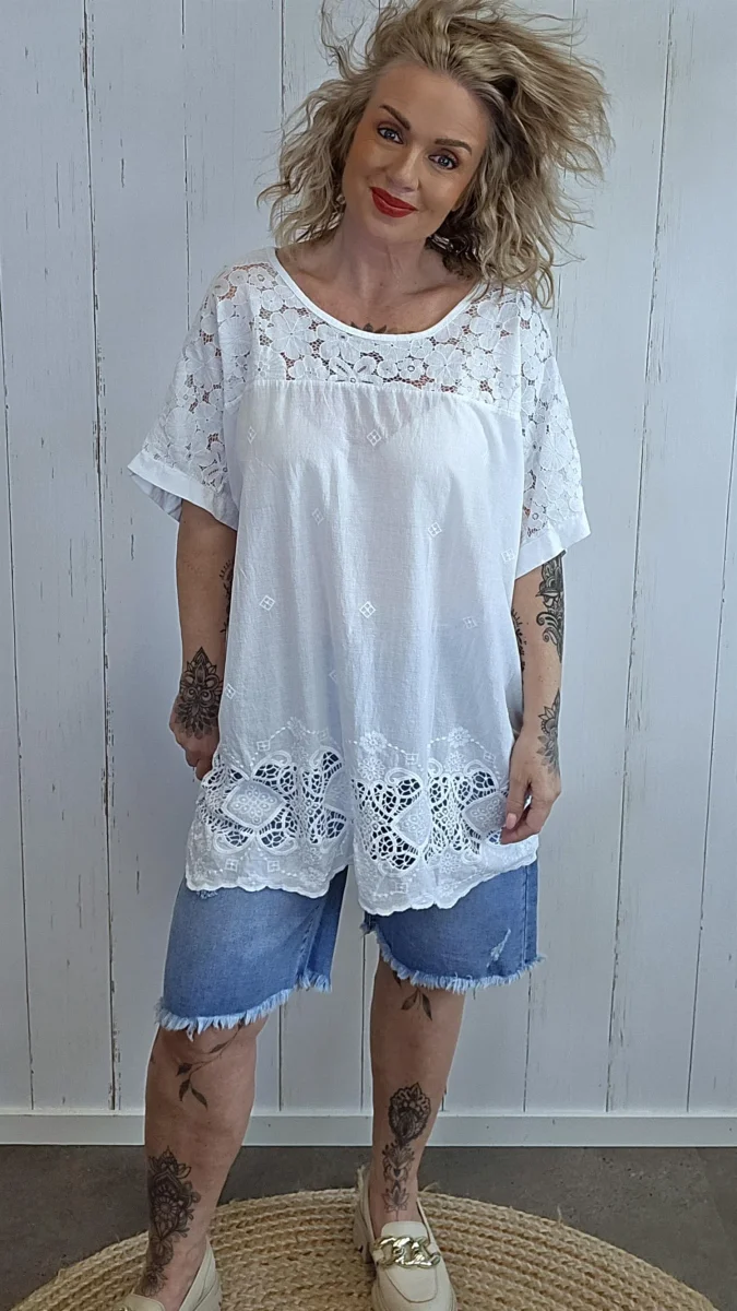 Jemma Topp med blonde detaljer - Image 3