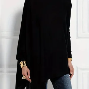 ChicComfort - Lang Rullekrage til Dame for En Slående Look