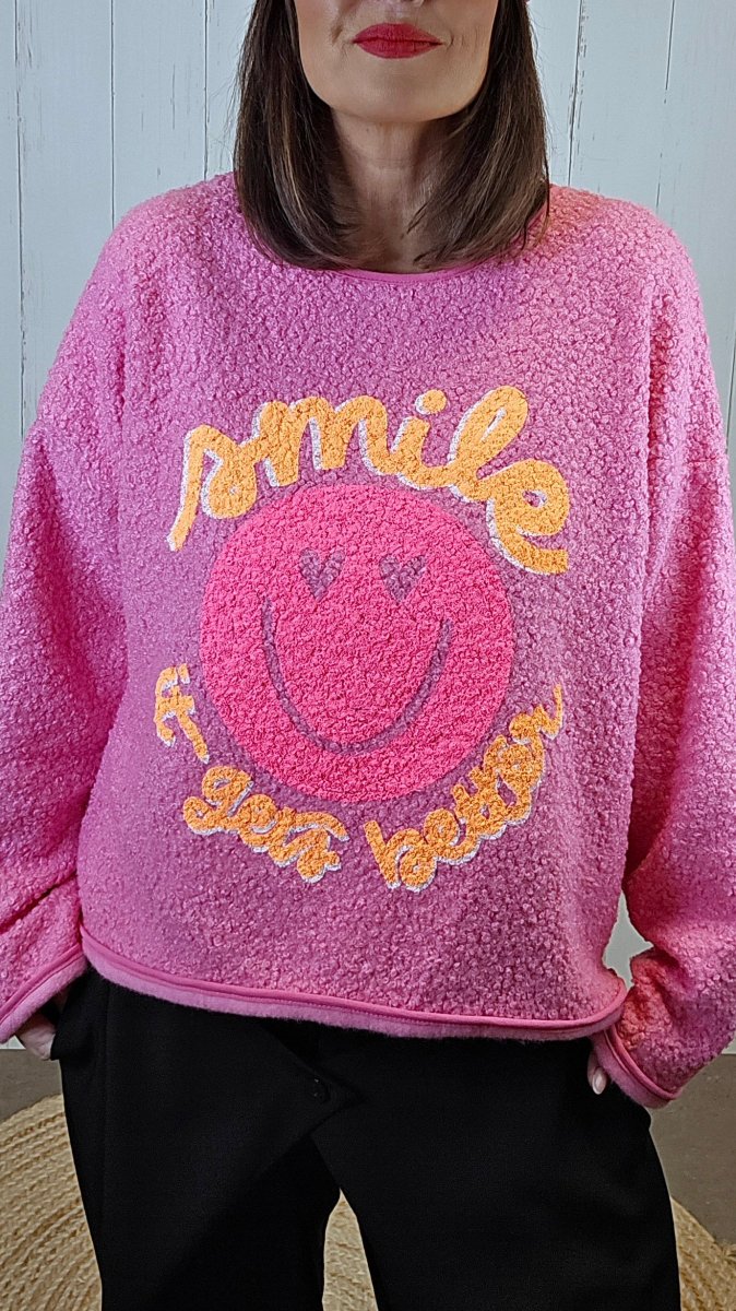Smile genser rosa - Image 7