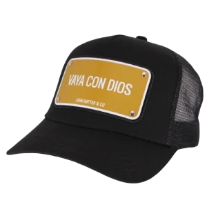 John Hatter VAYA CON DIOS Svart Truckercaps