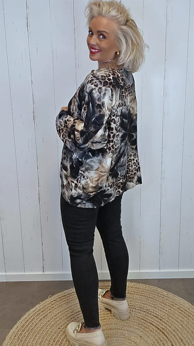 Katty bluse med print - Image 4