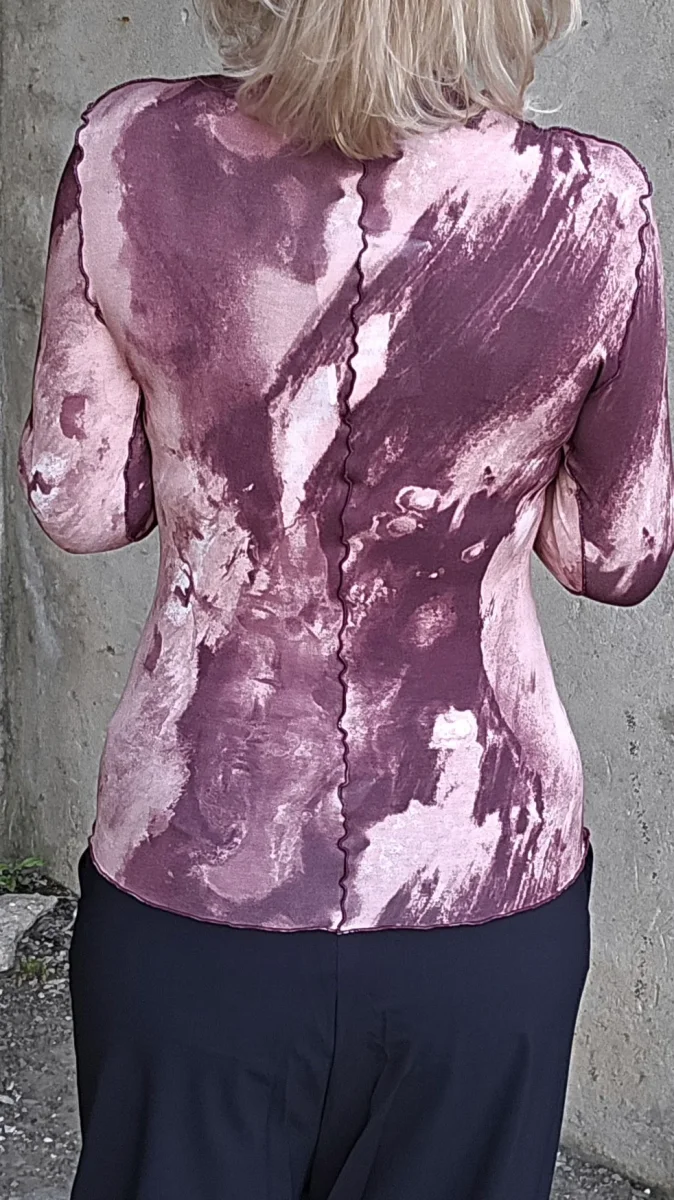 Janette allover print top - Image 4