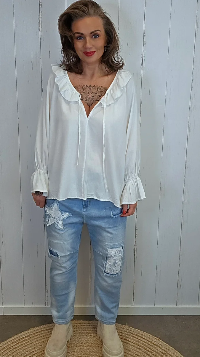 Vera bluse hvit - Image 4