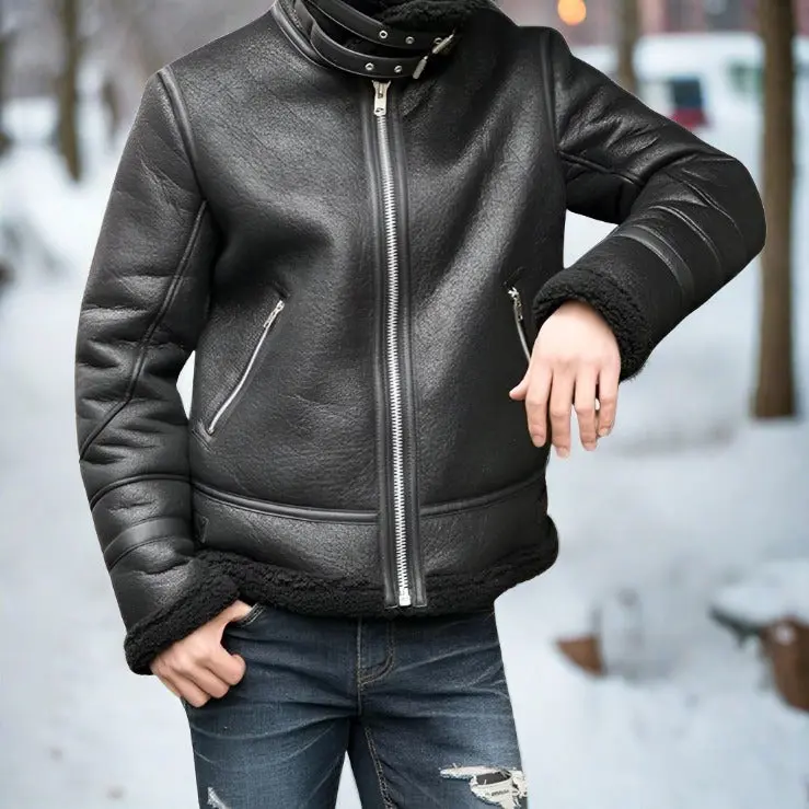 UrbanVibe - Skinnjakke for Menn med Kvalitet og Stil - Image 2