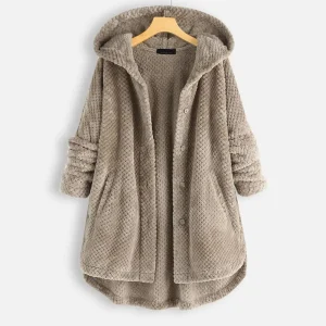 CozyChic - Overdimensjonert Hettejakke til Dame med Stil