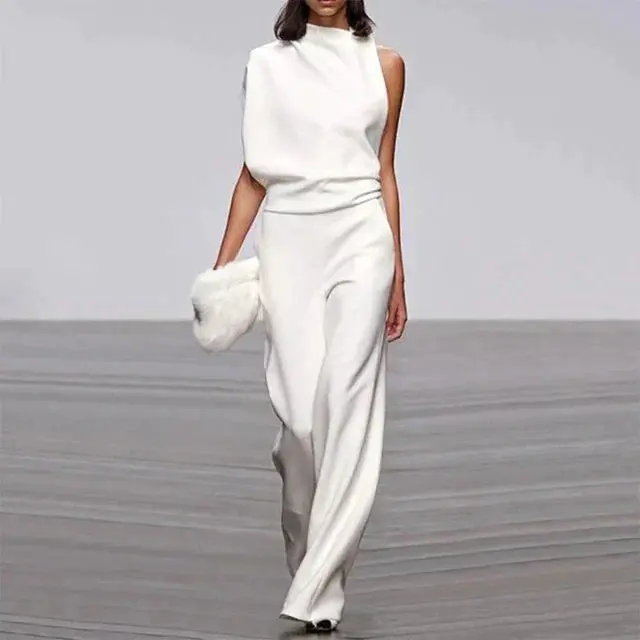 ChicBliss - Trendy Sommerlig Jumpsuit for Stilige Dager - Image 3