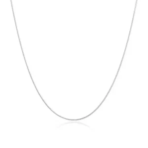 Tynt Snake Chain Halskjede i Gullfarget Stål – 1 mm Minimalistisk Choker (16–20")