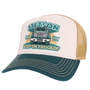 Stetson – Truckercaps Keep On Trucking – Grønn Truckercaps