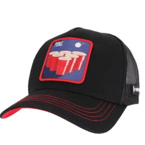 capsslab – Cocktails Beerpong – Svart Truckercaps