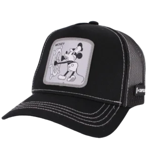Capslab – Mickey Mouse – Svart Truckercaps