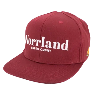 SQRTN – Landscape – Vinrød Snapback-caps