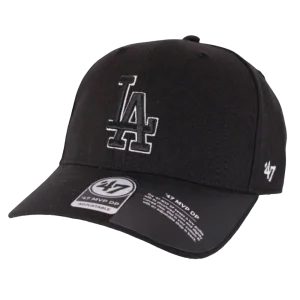 LA Dodgers Cold Zone Svart Justerbar Caps – 47 Brand