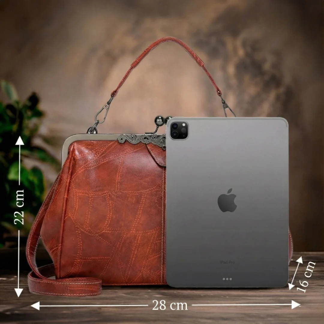 Lily™ | Vintage skinnveske - Image 4
