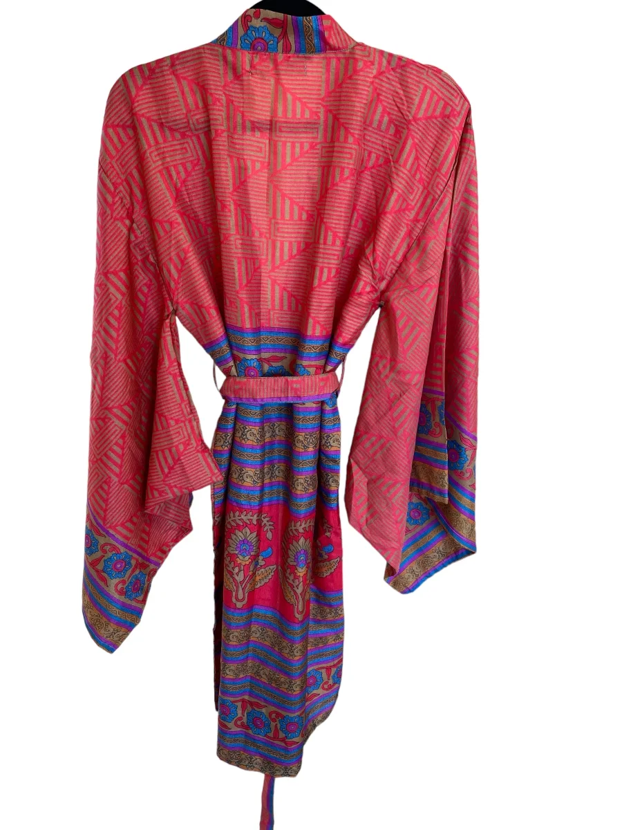 Vintage silke kimono - (Kun én av hver modell). - Image 6