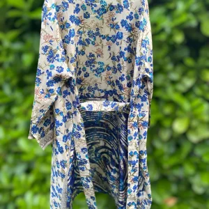 Vintage silke kimono - (Kun én av hver modell).