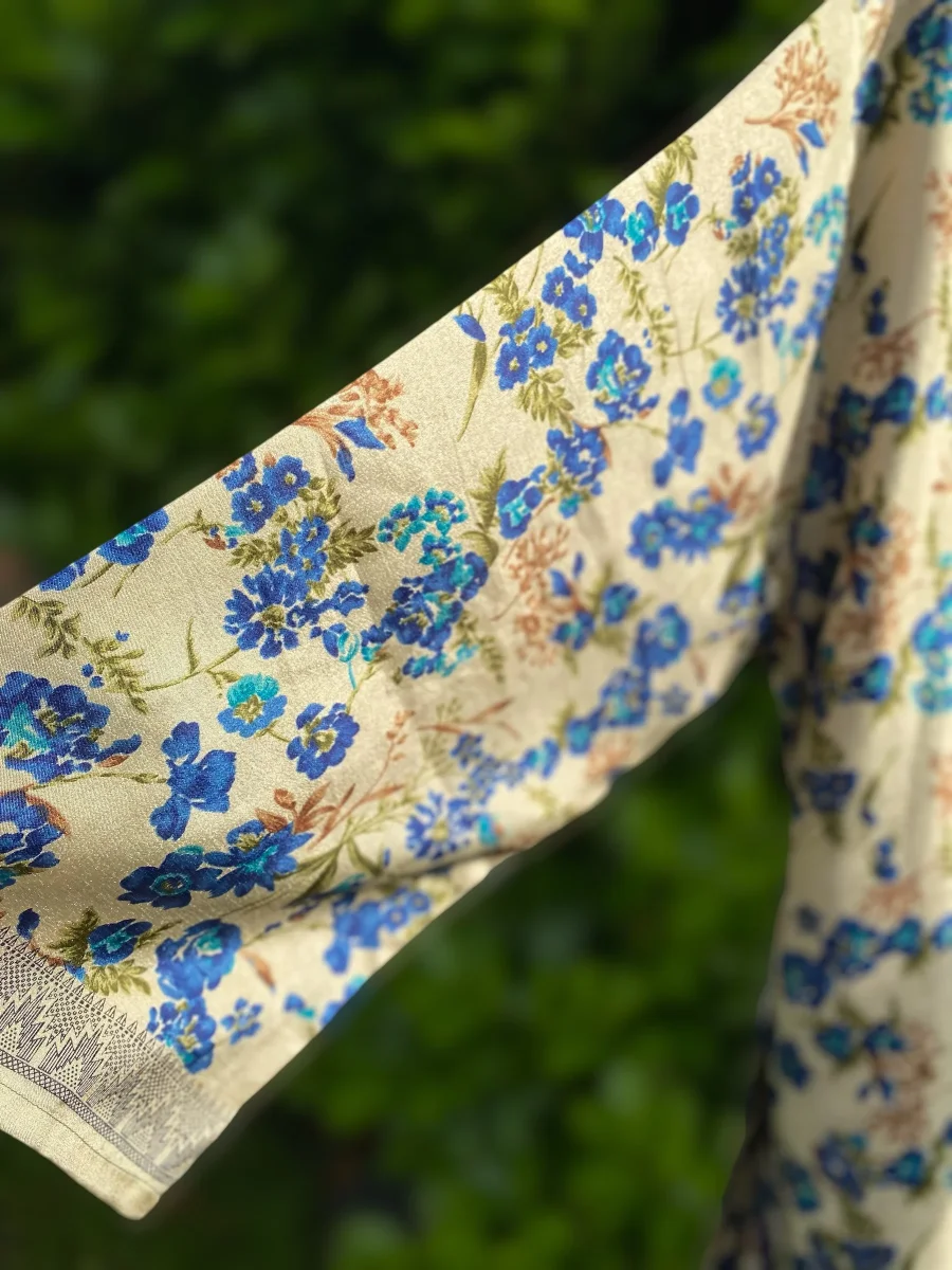 Vintage silke kimono - (Kun én av hver modell). - Image 3