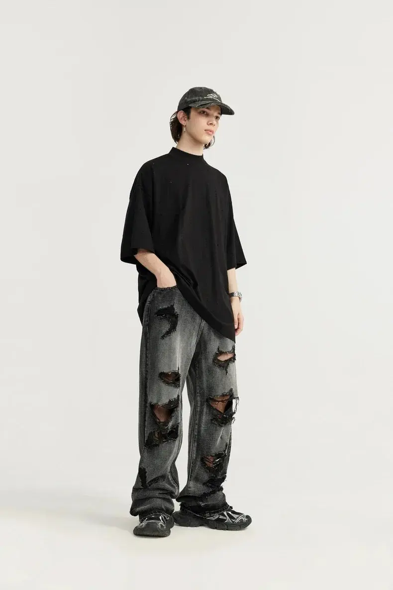 UrbanEdge - Trendy Slitte Jeans For Din Unike Stil - Image 2