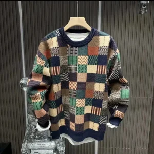 TrendWear - Crew Neck-Genser for Menn i Utrolig Komfort