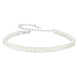 Perlearmbånd i 925 Sterling Sølv – Elegant Armbånd med Skallperler til Dame
