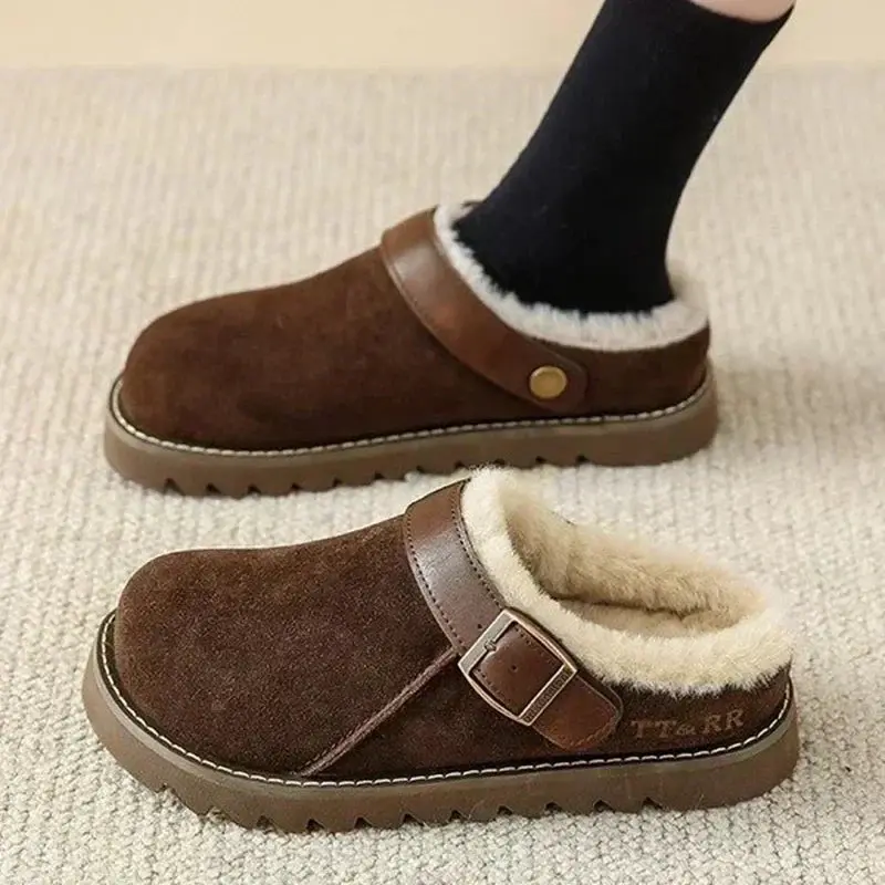 CozyStep - Komfortable Varme Tresko til Dame for Kaldt Vær - Image 4