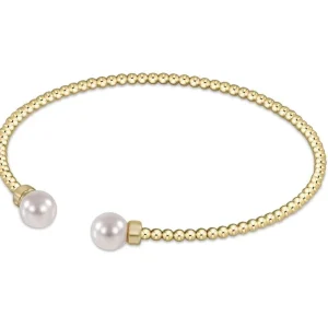 Perlearmbånd med Bead Cuff Design – Elegant Layering Smykke til Dame