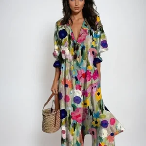 SunnyStyle - Fresh Sommerkjole for Kvinner i Trendy Design
