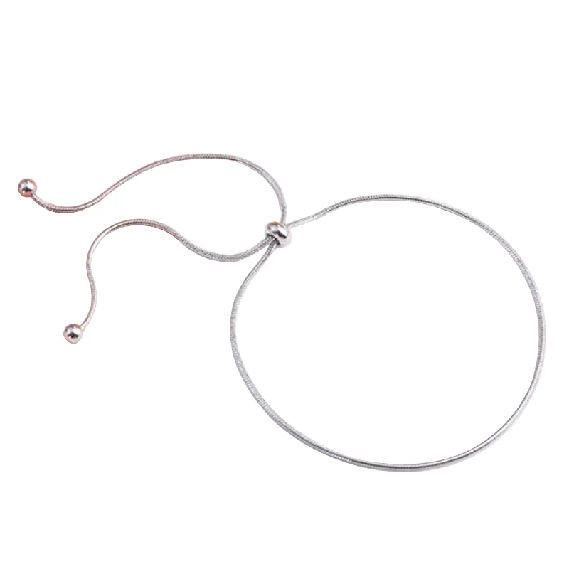 Minimalistisk Snake Chain Armbånd – Gullfarget Justerbart Smykke til Dame - Image 5