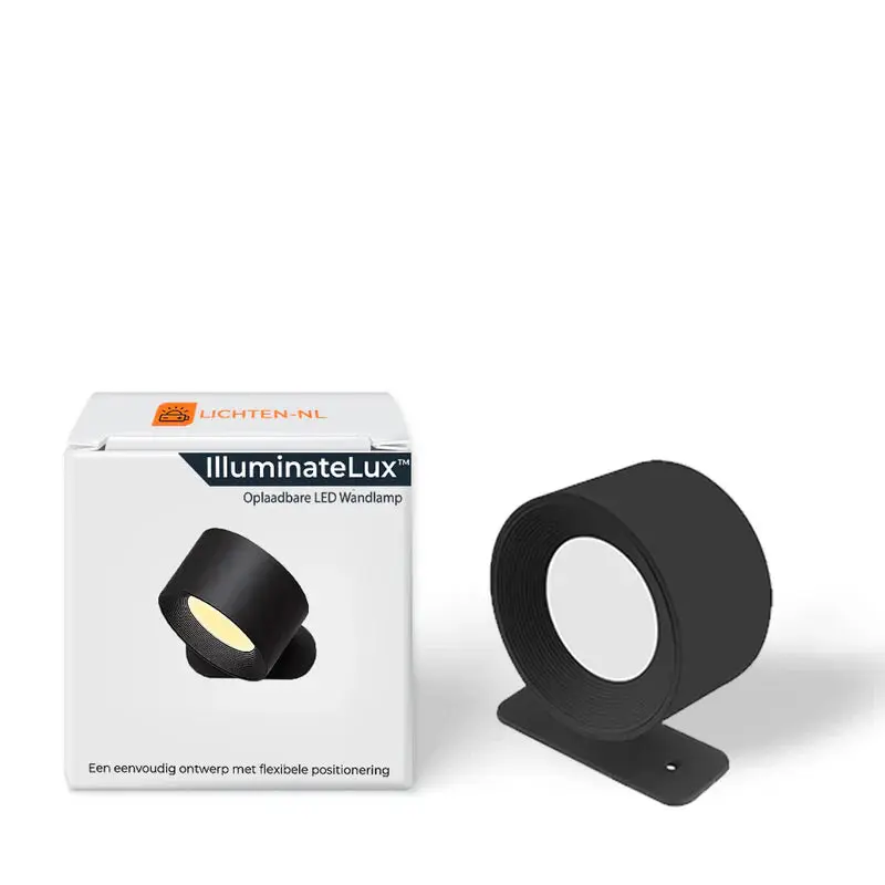 LumiFlex - 360° Oppladbar LED-Vegglampe for Allsidig Belysning - Image 2