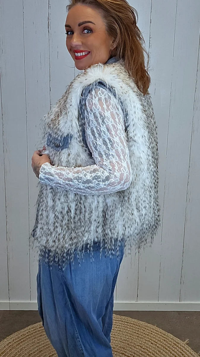 Maiken pelsvest - Image 4