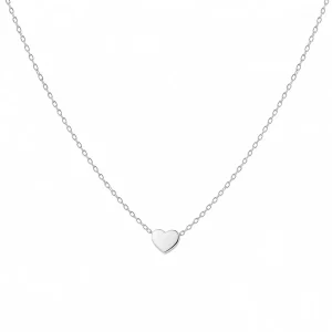 Hjerte “LOVE” Halskjede – Minimalistisk Clavicle Smykke