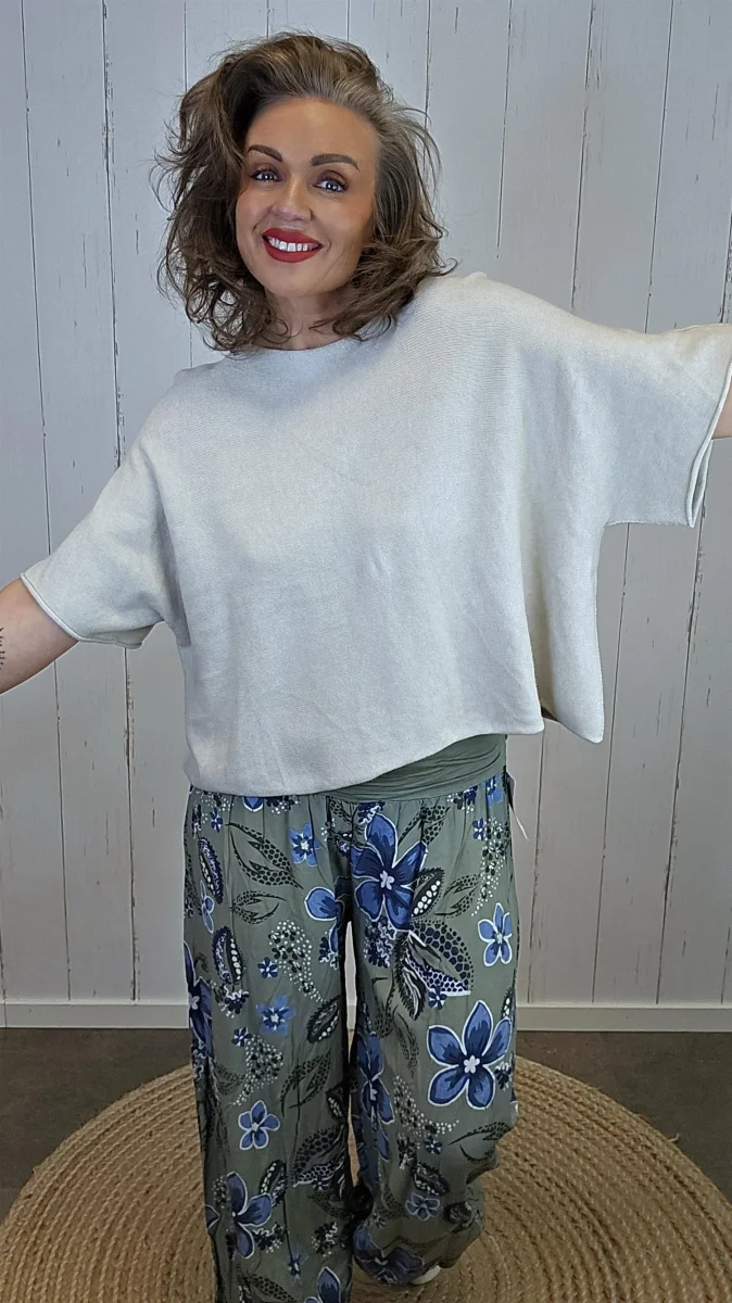 Luna genser topp beige - Image 2