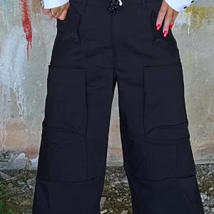 Short plenty pant svart