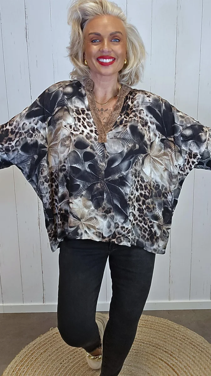 Katty bluse med print - Image 3